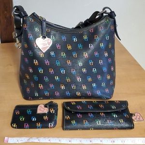 Dooney & Bourke 3pc rainbow set (Rare)